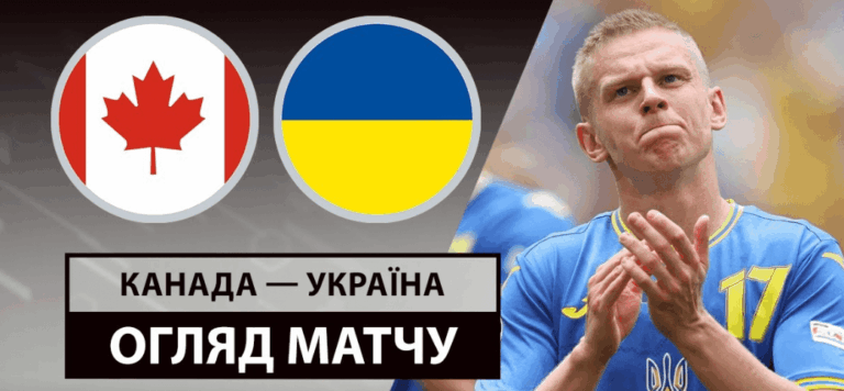 Огляд матчу Канада — Україна